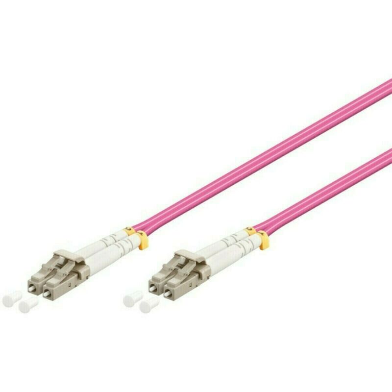Glasfaserkabel LC-LC OM4 Duplex Patchkabel – 7.5 Meter
