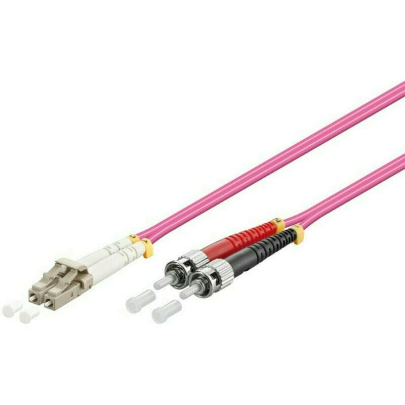 Glasfaserkabel LC-ST OM4 Duplex Patchkabel – 20 Meter