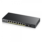 Zyxel 8-Ports GS1900 smart managed PoE+ Switch