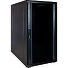 22 HE 19” Serverschrank, mit Glastür (BxTxH) 600 x 1000 x 1200mm