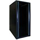 27 HE 19” Serverschrank, mit Glastür (BxTxH) 600 x 1000 x 1400mm