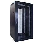 22 HE 19” Serverschrank, mit perforierter Fronttür (BxTxH) 600 x 600 x 1200mm