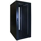 27 HE 19” Serverschrank, mit perforierter Fronttür (BxTxH) 600 x 800 x 1400mm