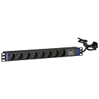 19” Steckdosenleiste - 8-fach - Surge Protection Device