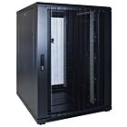 22 HE 19” Serverschrank, mit perforierter Fronttür (BxTxH) 800 x 1000 x 1200mm