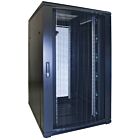 27 HE 19” Serverschrank, mit perforierter Fronttür (BxTxH) 800 x 1000 x 1400mm