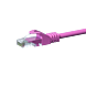 CAT 5e Netzwerkkabel U/UTP – 5 Meter -  Rosa - CCA