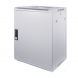 15 HE Serverschrank, wendbares Wandgehäuse, Weiß, mit Metaltür (BxTxH) 600 x 600 x 770mm