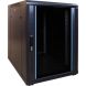 15 HE, kleiner Serverschrank, mit Glastür (BxTxH) 600 x 800 x 860mm 