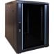 15 HE, kleiner Serverschrank, mit Glastür (BxTxH) 600x600x860mm