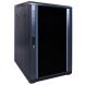 18 HE 19” Serverschrank, mit Glastür (BxTxH) 600 x 800 x 1000mm 