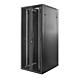 47 HE 19” Serverschrank, mit perforierten Doppelflügeltüren vorne und hinten (BxTxH) 800 x 1200 x 2200mm