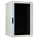 27 HE Serverschrank, Wandgehäuse mit Glastür (BxTxH) 600 x 600 x 1300mm weiß