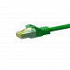RJ45 Netzwerkkabel S/FTP (PiMF), mit CAT 7 Rohkabel, Grün, 2m