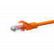 CAT 5e Netzwerkkabel U/UTP – 1,50 Meter -  Orange - CCA