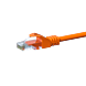 CAT 5e Netzwerkkabel U/UTP – 2 Meter - Orange - CCA