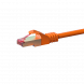 CAT 6 Netzwerkkabel LSOH - S/FTP - 1 Meter - Orange