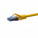 CAT6a Netzwerkkabel 100% Kupfer - U/UTP - 0,25 Meter - Gelb
