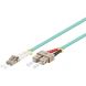 Glasfaserkabel LC-SC OM3 Duplex Patchkabel – 15 Meter