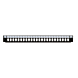 Frontplatte LC/SC/E2000 24-Port Simplex/Duplex, geeignet für universelle Glasfaserablage