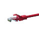 CAT 6 Netzwerkkabel U/UTP - 2 Meter - Rot - CCA