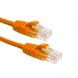 CAT6a Netzwerkkabel 100% Kupfer - U/UTP - 0,50 Meter - Orange