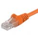 CAT 5e Netzwerkkabel U/UTP – 1 Meter -  Orange - CCA