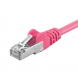 CAT 5e Netzwerkkabel F/UTP – 25 Meter - Rosa