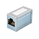 Patchkabelkupplung CAT 6a – 2xRJ45 Buchse – geschirmt 