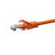 CAT 6 Netzwerkkabel U/UTP - 2 Meter - Orange - CCA