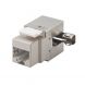 CAT6 STP Keystone Netzwerkstecker - Toolless Gewinkelt