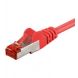 CAT 6 Netzwerkkabel LSOH - S/FTP - 1 Meter - Rot