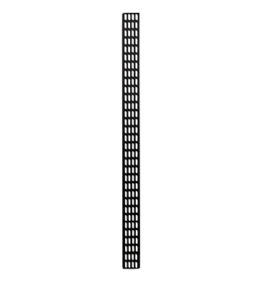 32 HE vertikale Kabelführungsleiste - 10 cm breit