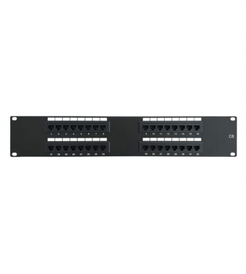 Patchpanel 19" CAT6 UTP - 32 ports - 2U