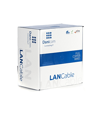 DANICOM CAT6A S/FTP 100m Starrleiter - LSZH (Dca)