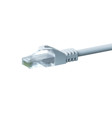 CAT5e Netzwerkkabel, U/UTP, 5 meter, Weiß, 100% Kupfer