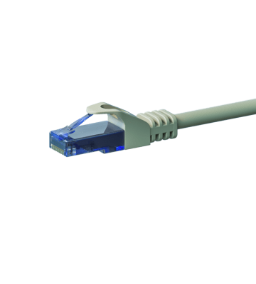 CAT6a Netzwerkkabel 100% Kupfer - U/UTP - 1 Meter - Grau