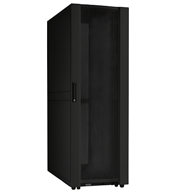 48 HE 19” Datacenter Serverschrank, mit perforierter Fronttür (BxTxH) 800 x 1200 x 2250mm