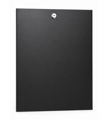 15 HE Metallseitenwand für 10" Servergehäuse - 450mm tief mit Schloss