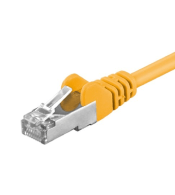 CAT 5e Netzwerkkabel F/UTP - 10 Meter - Gelb