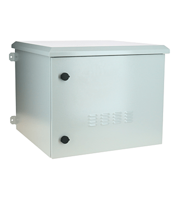 9 HE 19” Outdoor Serverschrank zur Wandmontage IP55 - 600 x 600 x 500mm 