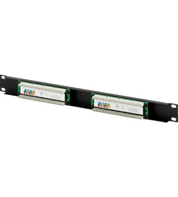 Patchpanel 19" CAT5e UTP - 16 ports