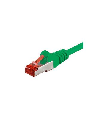 CAT 6 Netzwerkkabel LSOH - S/FTP - 1 Meter - Grün