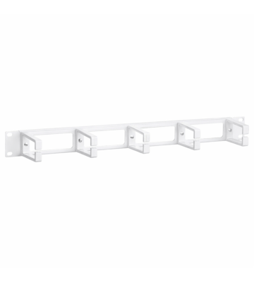 19 Zoll Kabelführungsleiste Kunststoff – 1 HE