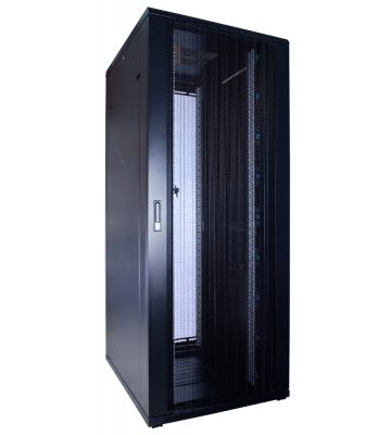 42 HE 19” Serverschrank, mit perforierter Fronttür (BxTxH) 800 x 1000 x 2000mm 