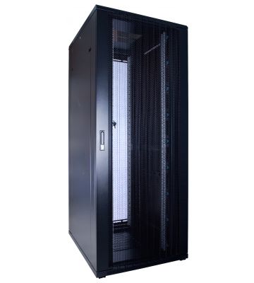 47 HE 19” Serverschrank, mit perforierter Fronttür (BxTxH) 600 x 1000 x 2200mm 