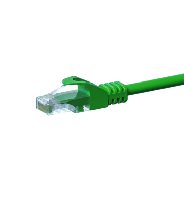 CAT 5e Netzwerkkabel U/UTP – 5 Meter -  Grün  - CCA