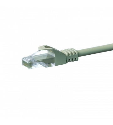 CAT5e Netzwerkkabel, U/UTP, 20 meter, Grau, 100% Kupfer