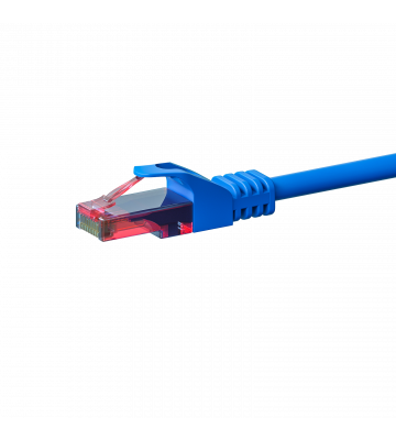 CAT6 Netzwerkkabel, U/UTP, 3 meter, Blau, 100% Kupfer