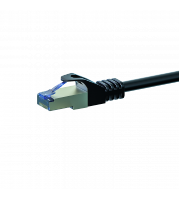 CAT 6a Netzwerkkabel LSOH - S/FTP - 7,50 Meter - Schwarz